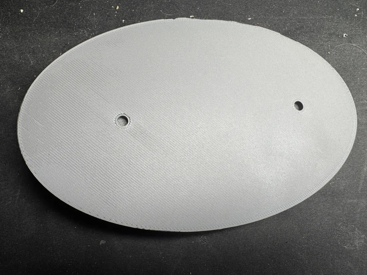 170mm tabletop oval base with terrain features, photo 3 of 3 - 170mm tabletop oval base with terrain features Board Games & Tabletop