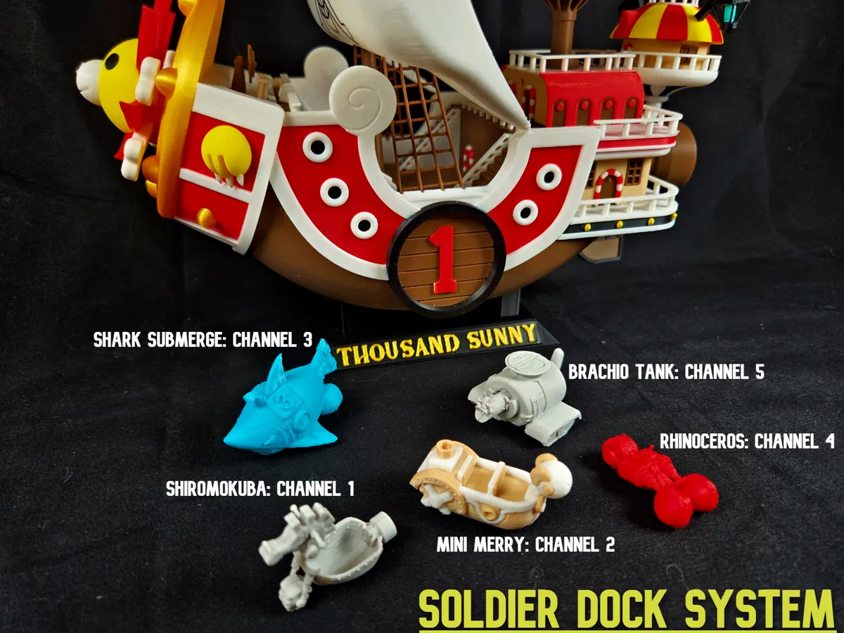 ONE PIECE BATTALION - Soldier Dock System