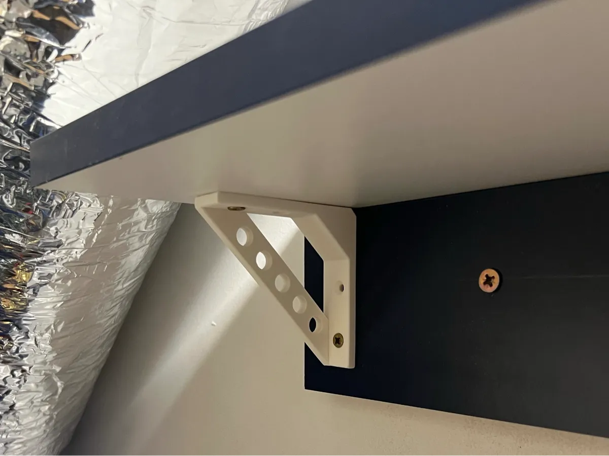 Shelf support, shelf bracket 80x80