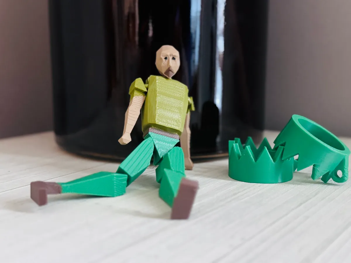 Oldschool Runescape wiggly bot character