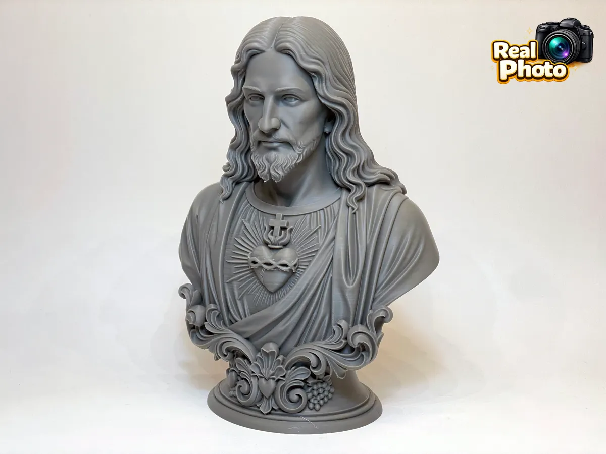 Jesus Christ Bust, Sacred Heart