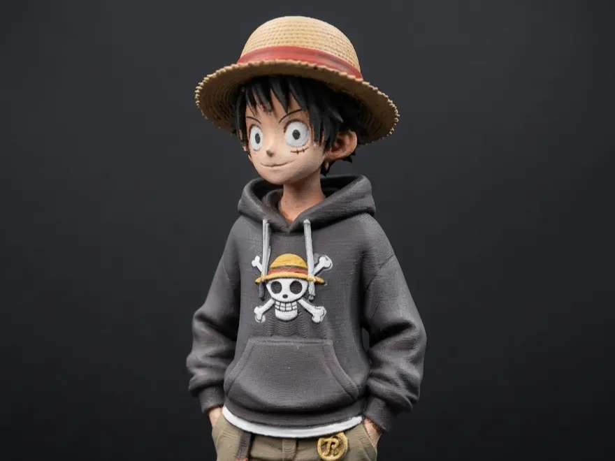 Monkey D Luffy Urban style