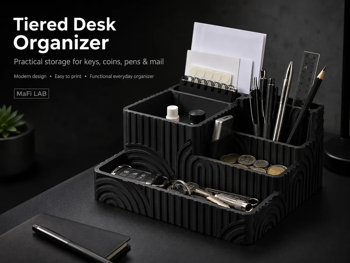ArcTier Multi-Level Desk Organizer