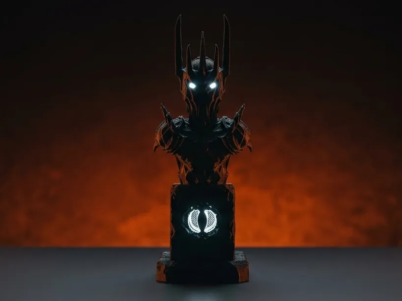 Sauron LED Bust - Lord of the Rings - Sculptures, in stock in India