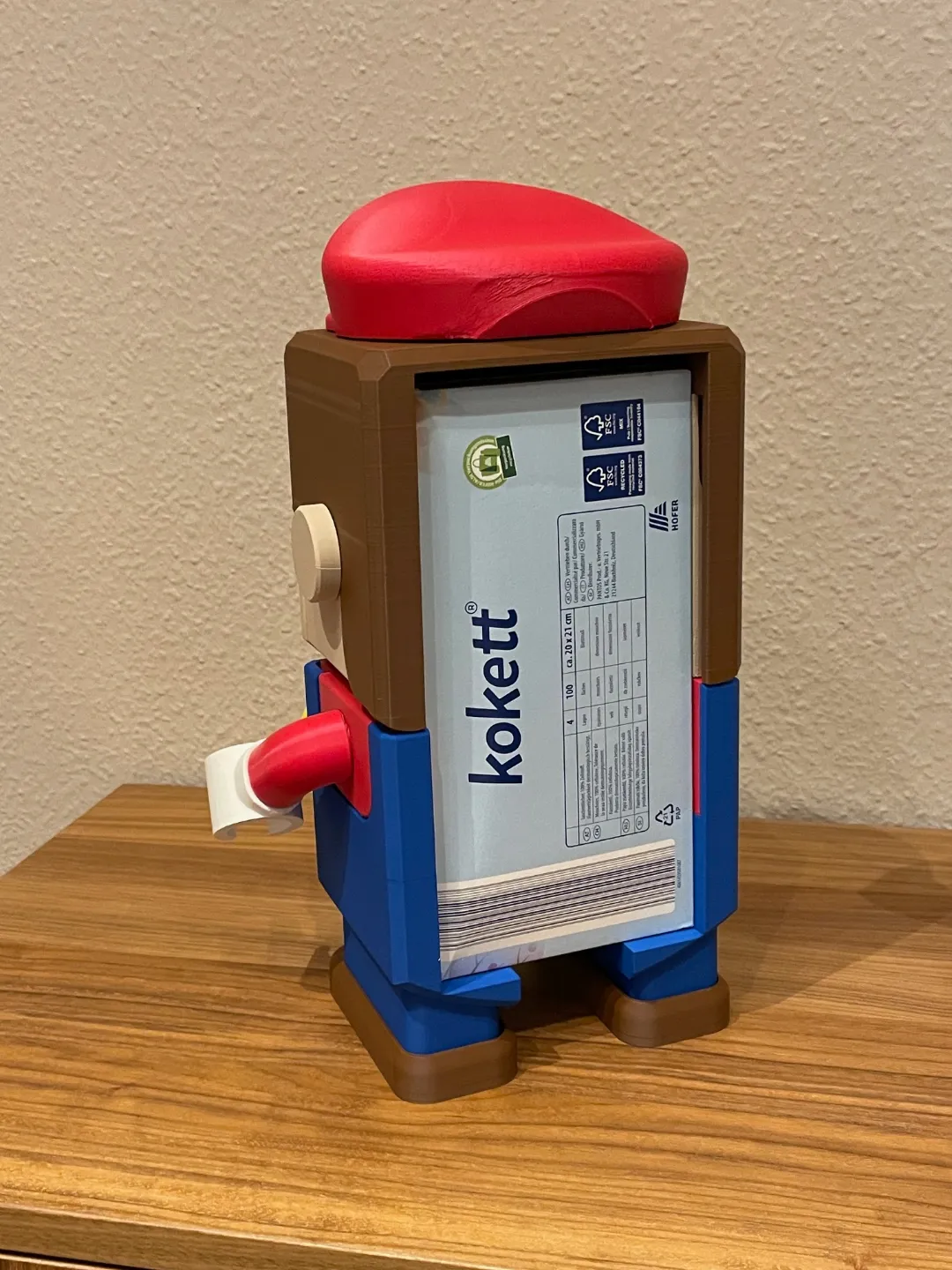 MARIO TISSUE DISPENSER, photo 4 of 4 - MARIO TISSUE DISPENSER Figurines & Collectibles