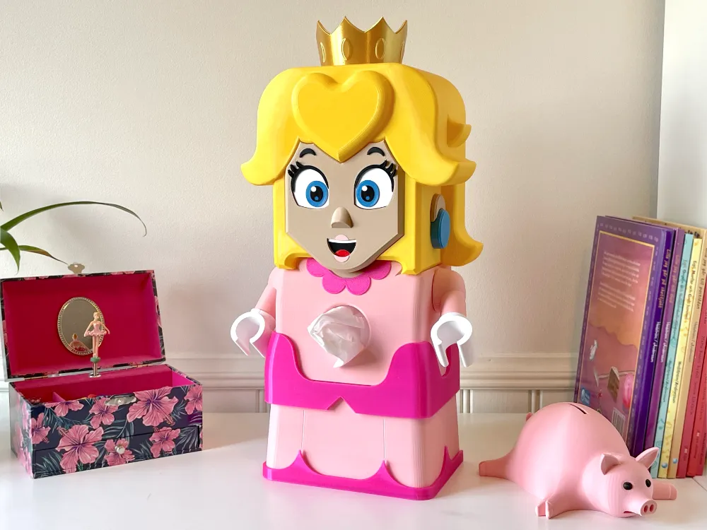 PRINCESS PEACH TISSUE DISPENSER