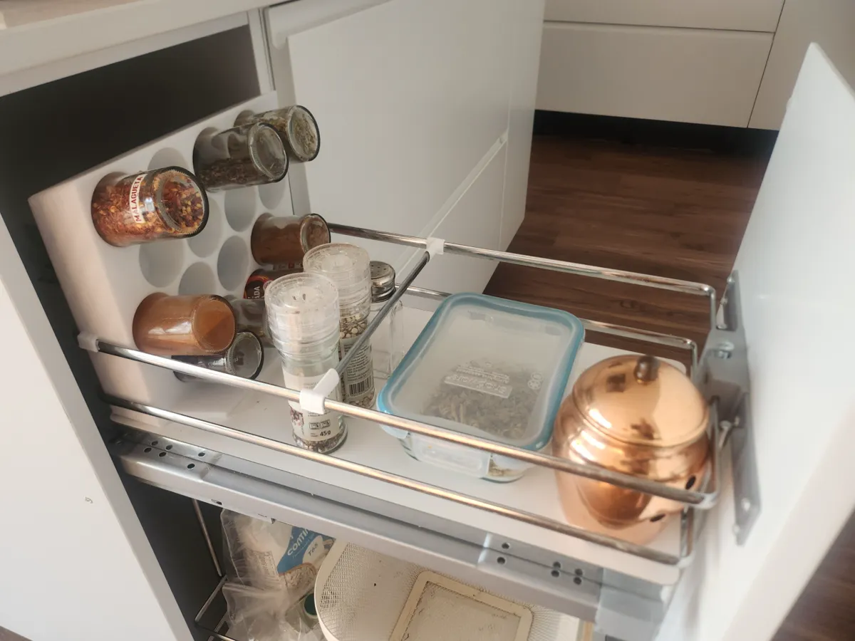 Back-of-the-drawer spice rack for 16 jars - Wardrobe & Closet Organisers, in stock in India