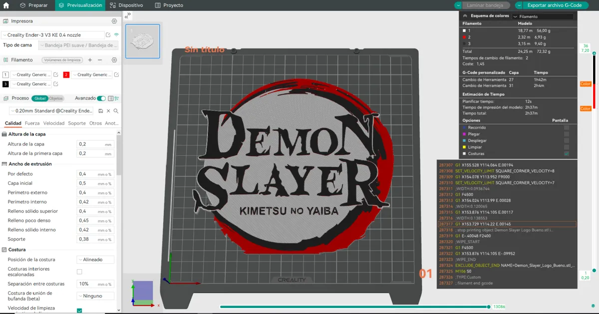 Kimetsu no Yaiba/Demon Slayer Logo, photo 4 of 4 - Kimetsu no Yaiba/Demon Slayer Logo Art