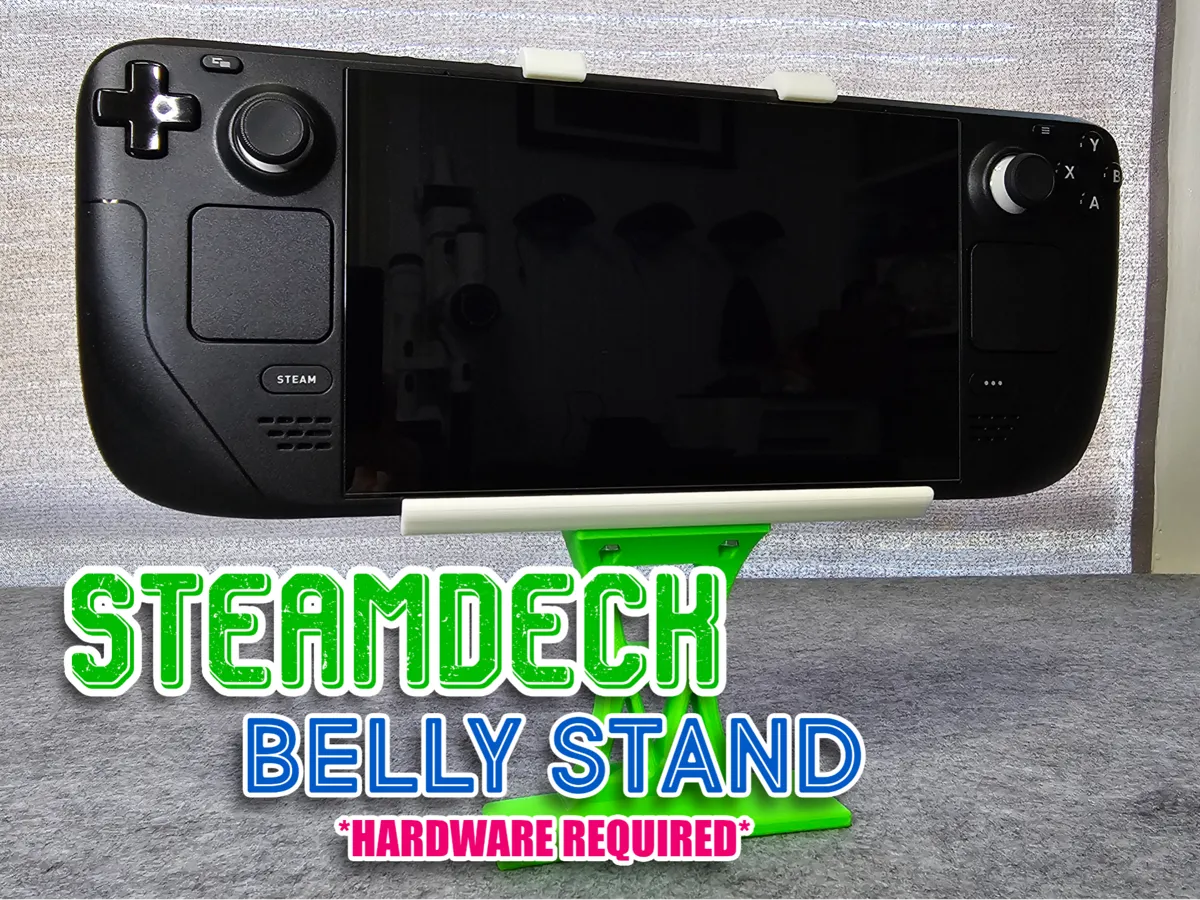 NEW - Steam Deck Belly Stand - Requires Hardware - Handheld Console Cases & Grips, in stock