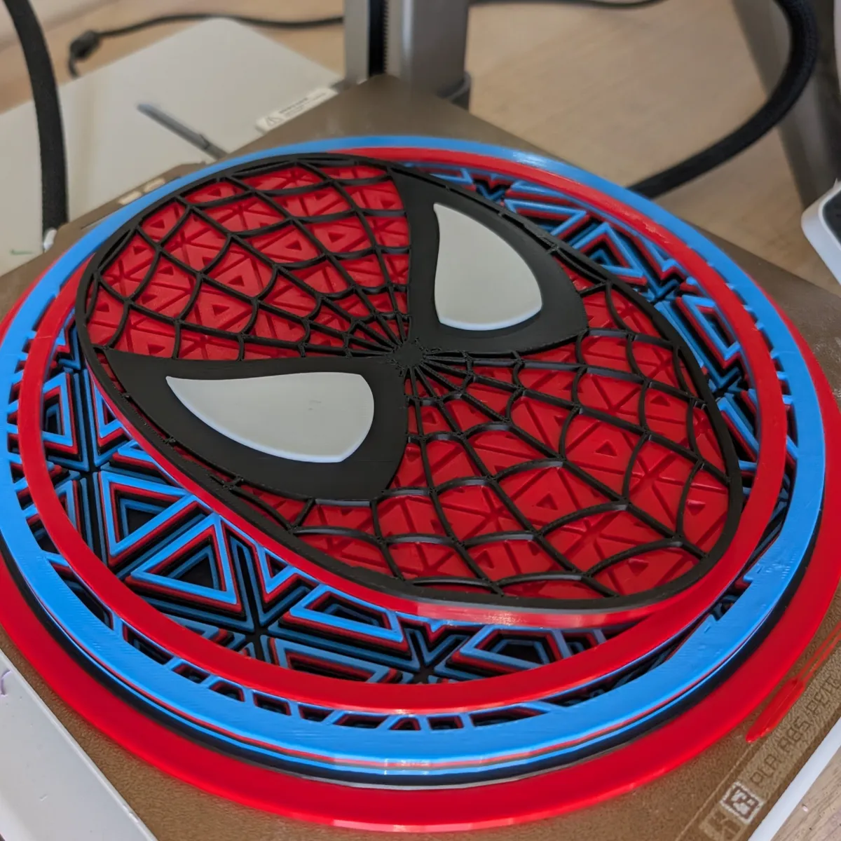 Spiderman Mosaic, photo 2 of 4 - Spiderman Mosaic Art