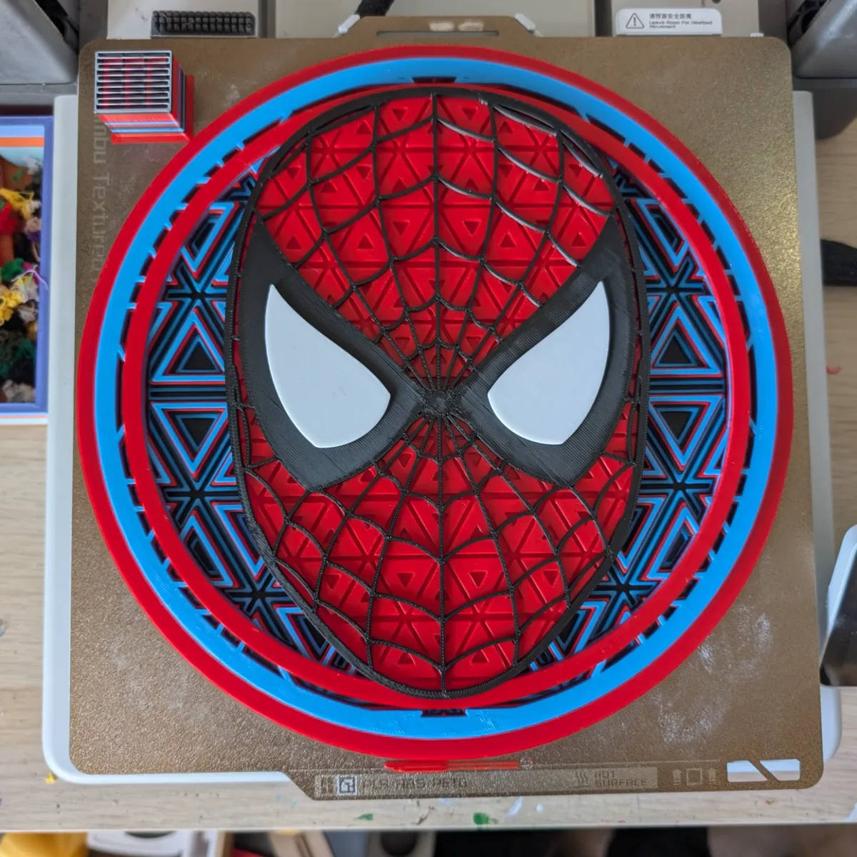 Spiderman Mosaic, photo 3 of 4 - Spiderman Mosaic Art