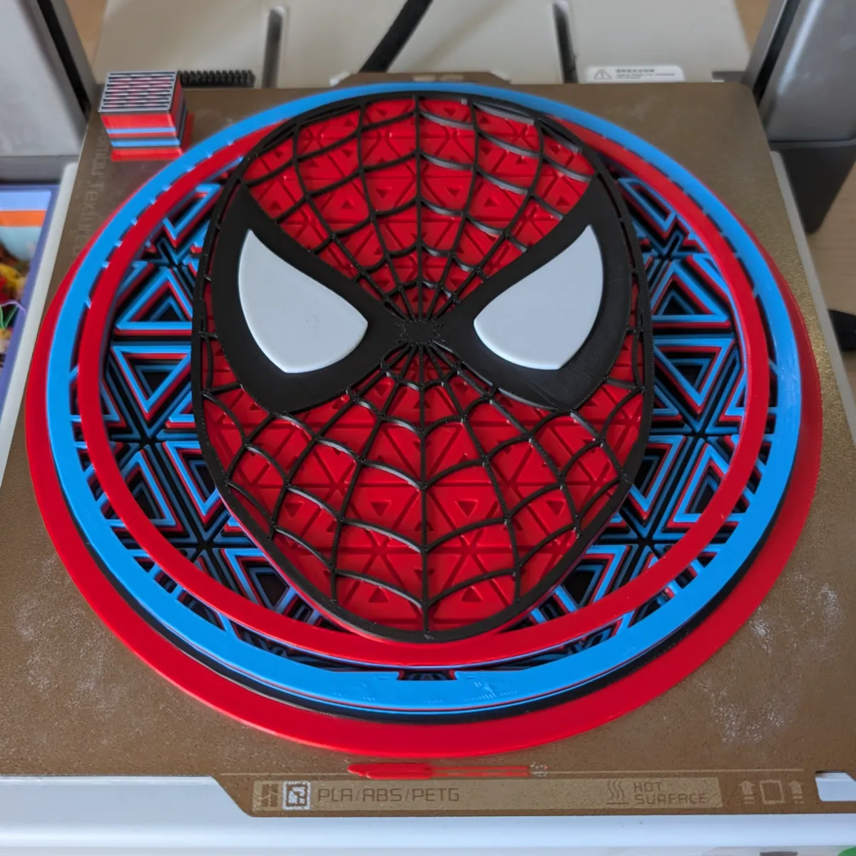Spiderman Mosaic, photo 4 of 4 - Spiderman Mosaic Art