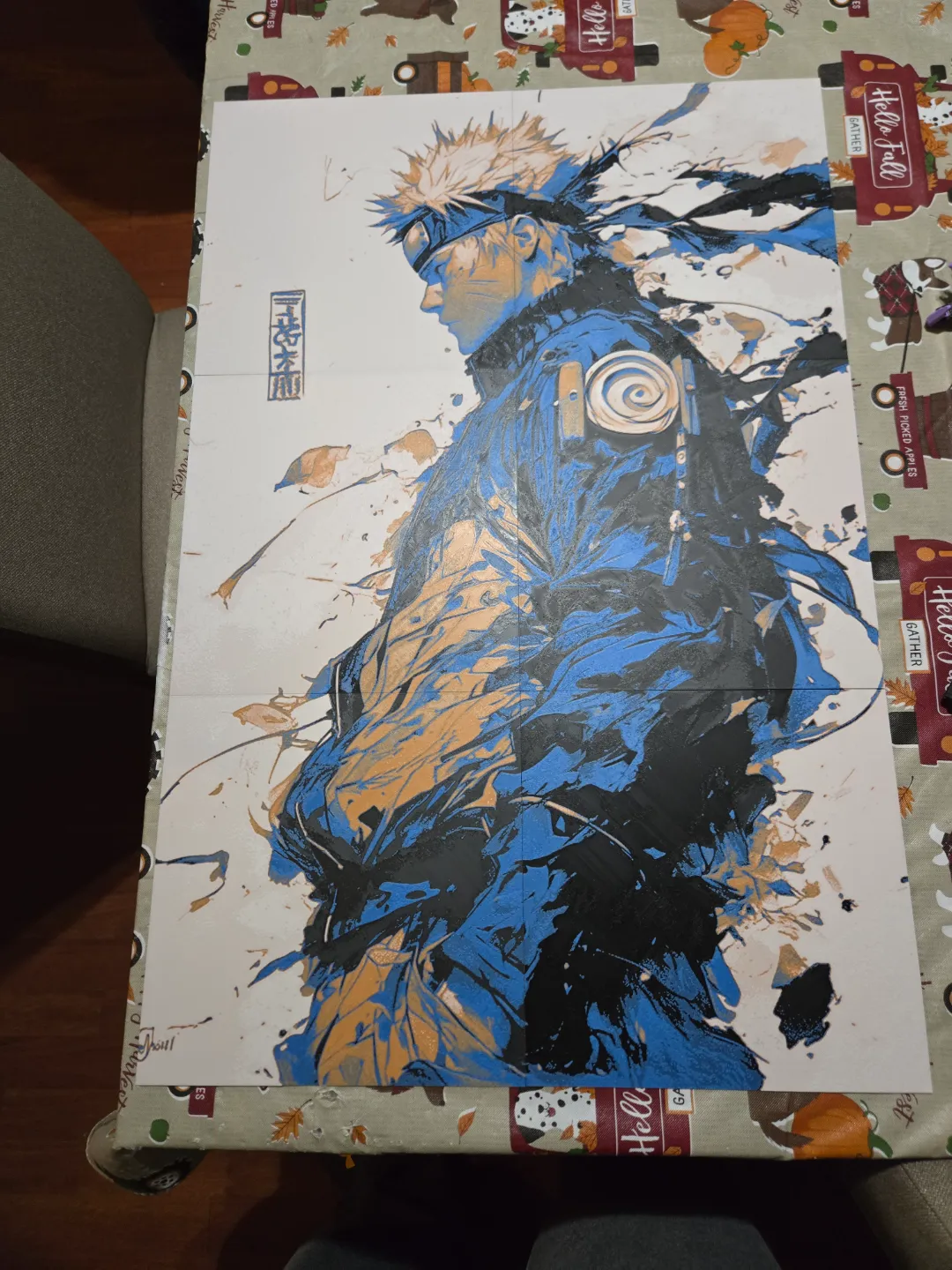 Naruto Multipart Hueforge 2X3 460mm X 690mm - 2D Art, in stock in India