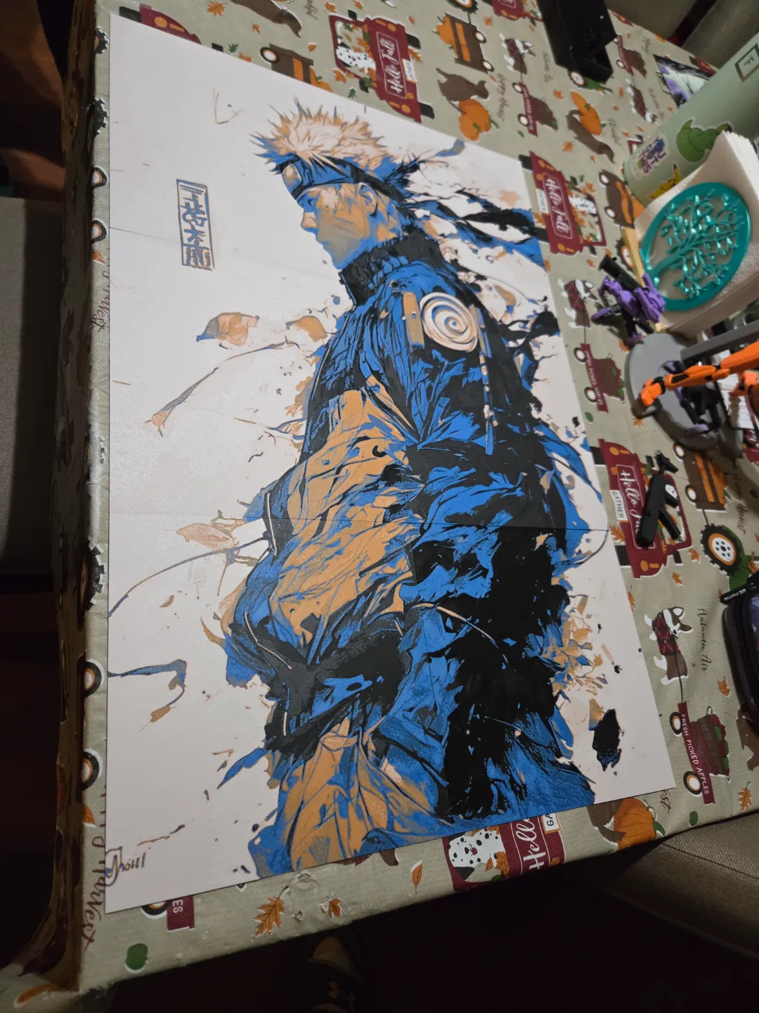 Naruto Multipart Hueforge 2X3 460mm X 690mm, photo 4 of 4 - Naruto Multipart Hueforge 2X3 460mm X 690mm Art