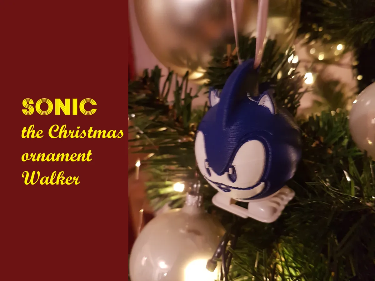 Sonic the Christmas Ornament Walker - Character Christmas Ornaments, in stock