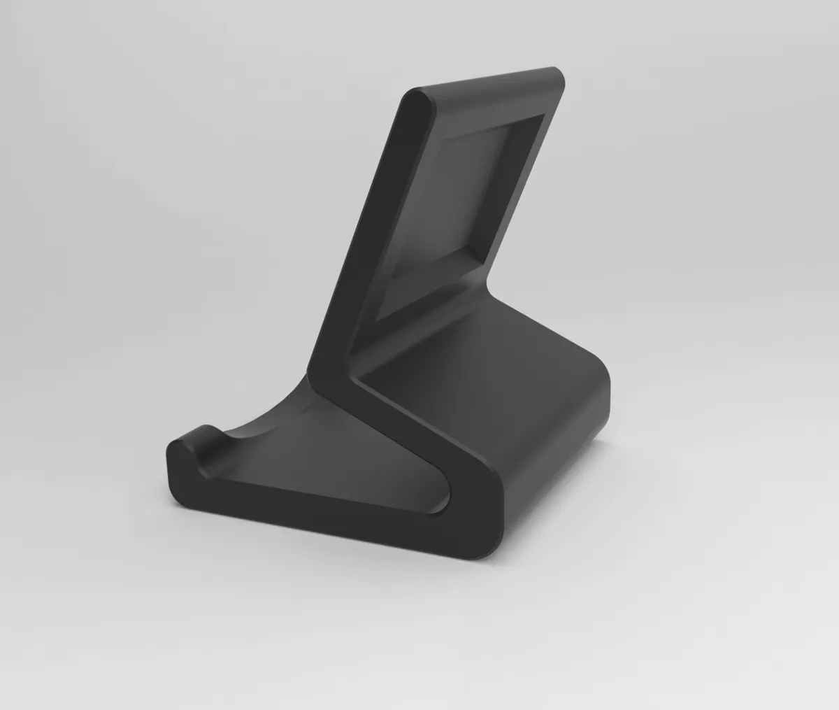 Phone stand with reduced material usage, photo 2 of 4 - Phone stand with reduced material usage Tools