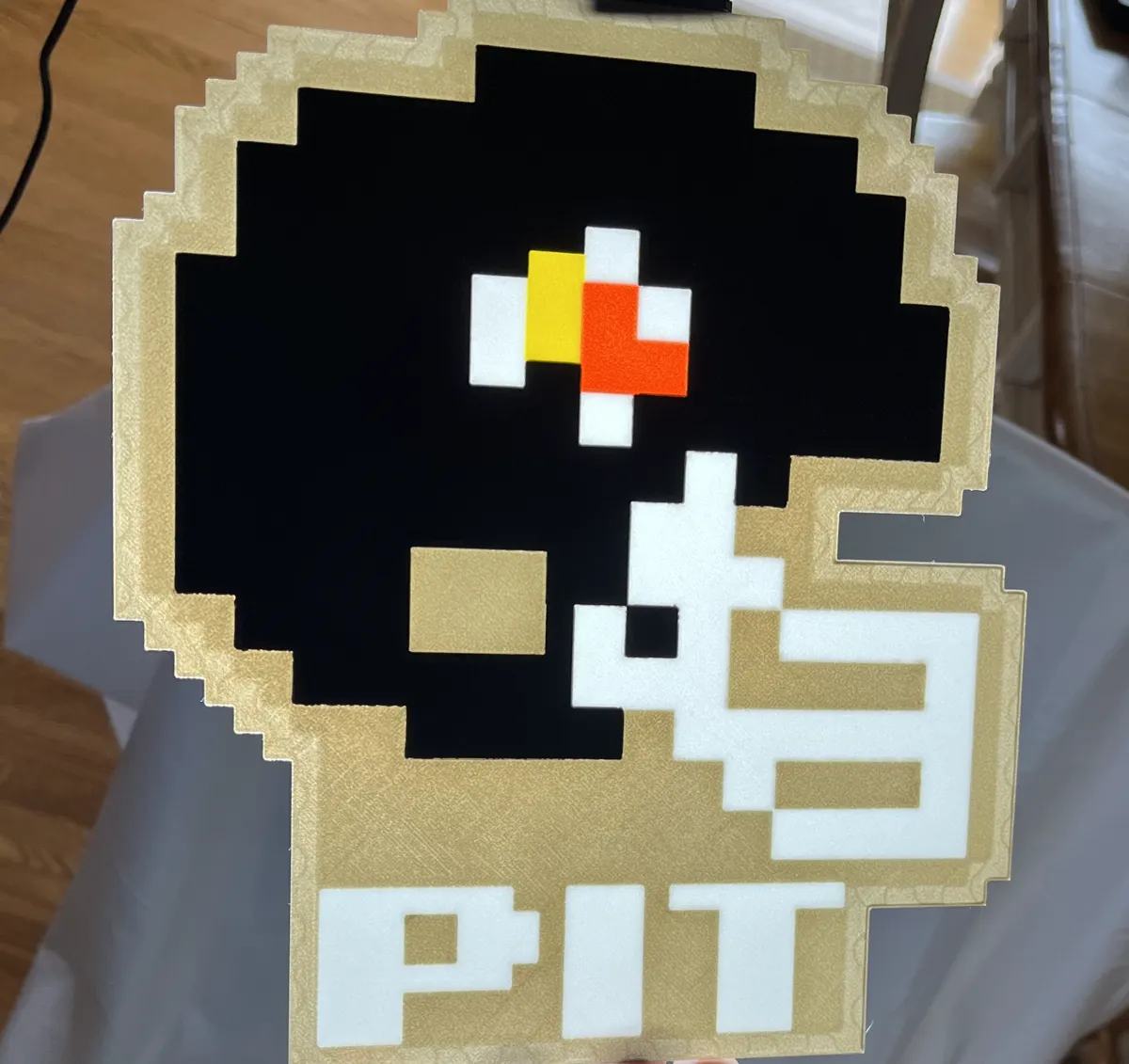 Pittsburgh Steelers Tecmo Super Bowl Light Box, photo 3 of 4 - Pittsburgh Steelers Tecmo Super Bowl Light Box Art
