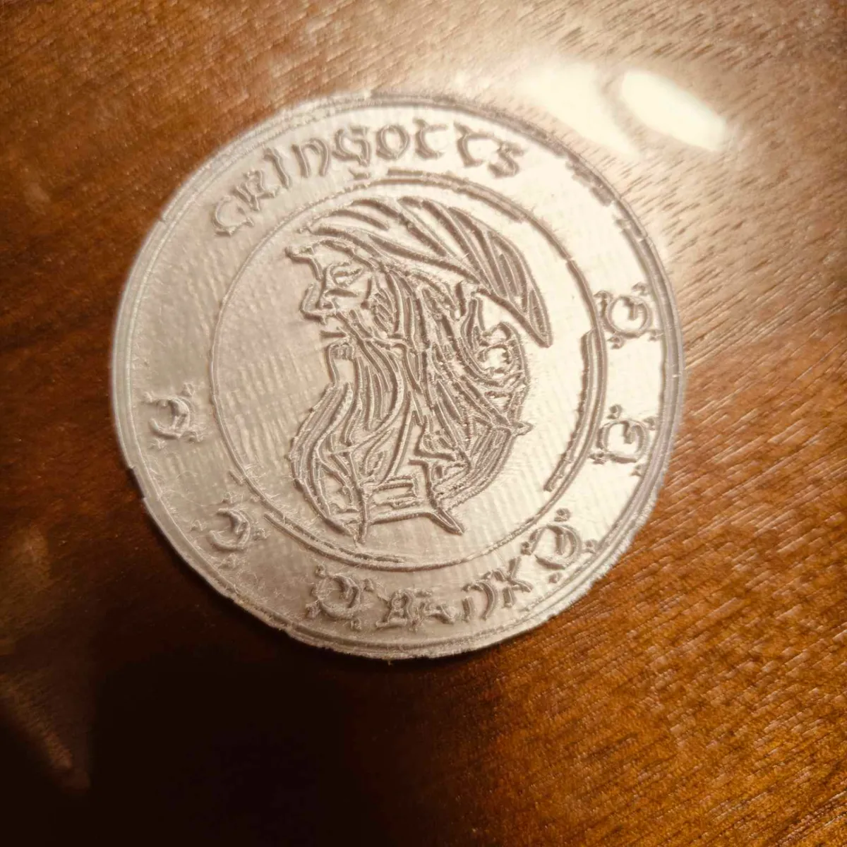 Gringotts "Harry Potter" coin, photo 2 of 3 - Gringotts "Harry Potter" coin Figurines & Collectibles