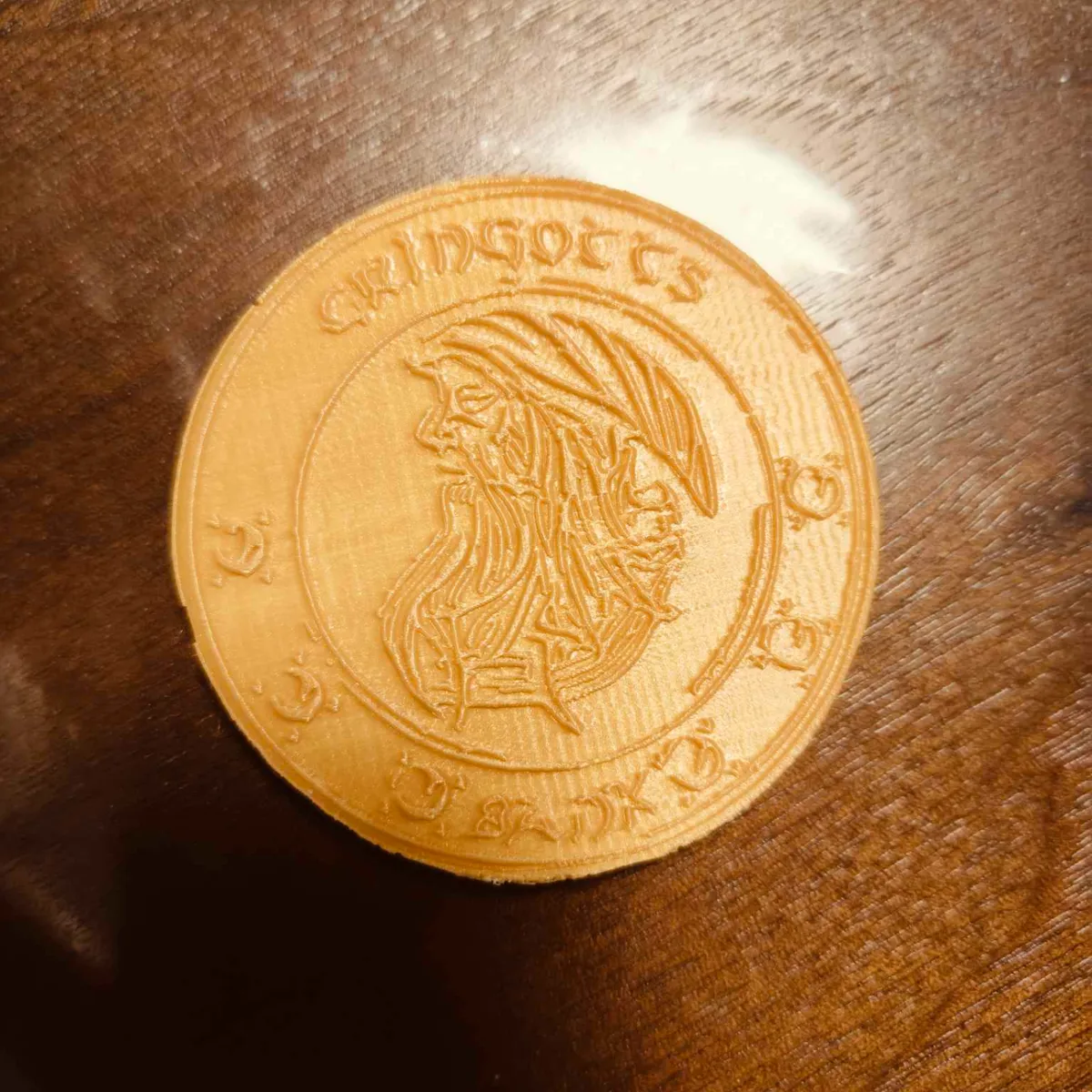 Gringotts "Harry Potter" coin, photo 3 of 3 - Gringotts "Harry Potter" coin Figurines & Collectibles