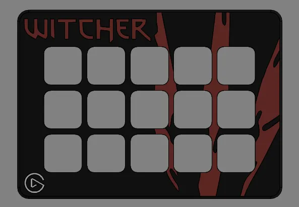 Elgato Stream Deck MK2 Faceplate - Witcher, photo 2 of 3 - Elgato Stream Deck MK2 Faceplate - Witcher Mobile & Device Accessories