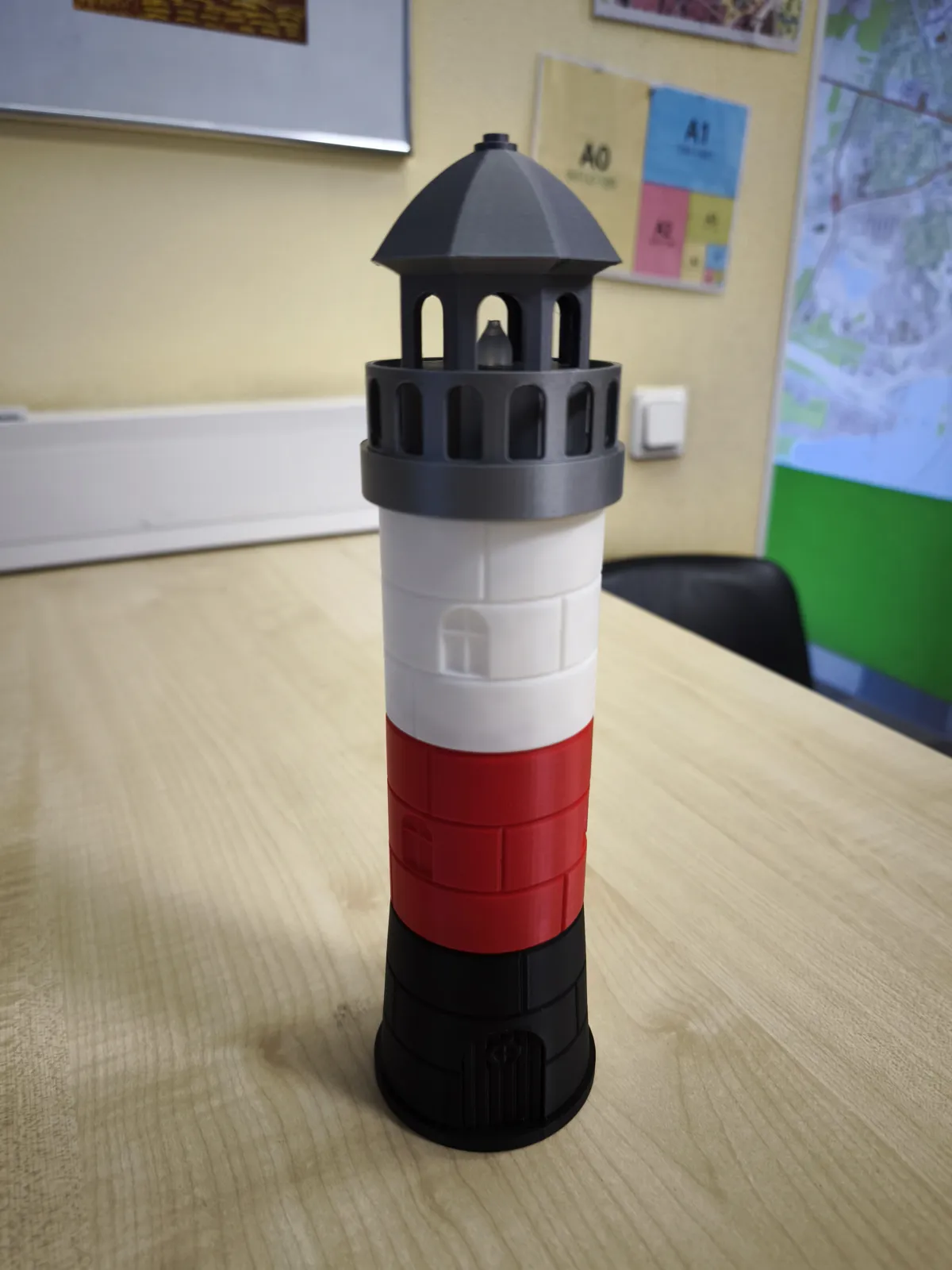 Lighthouse Candlestick, photo 3 of 4 - Lighthouse Candlestick Home Decor Items