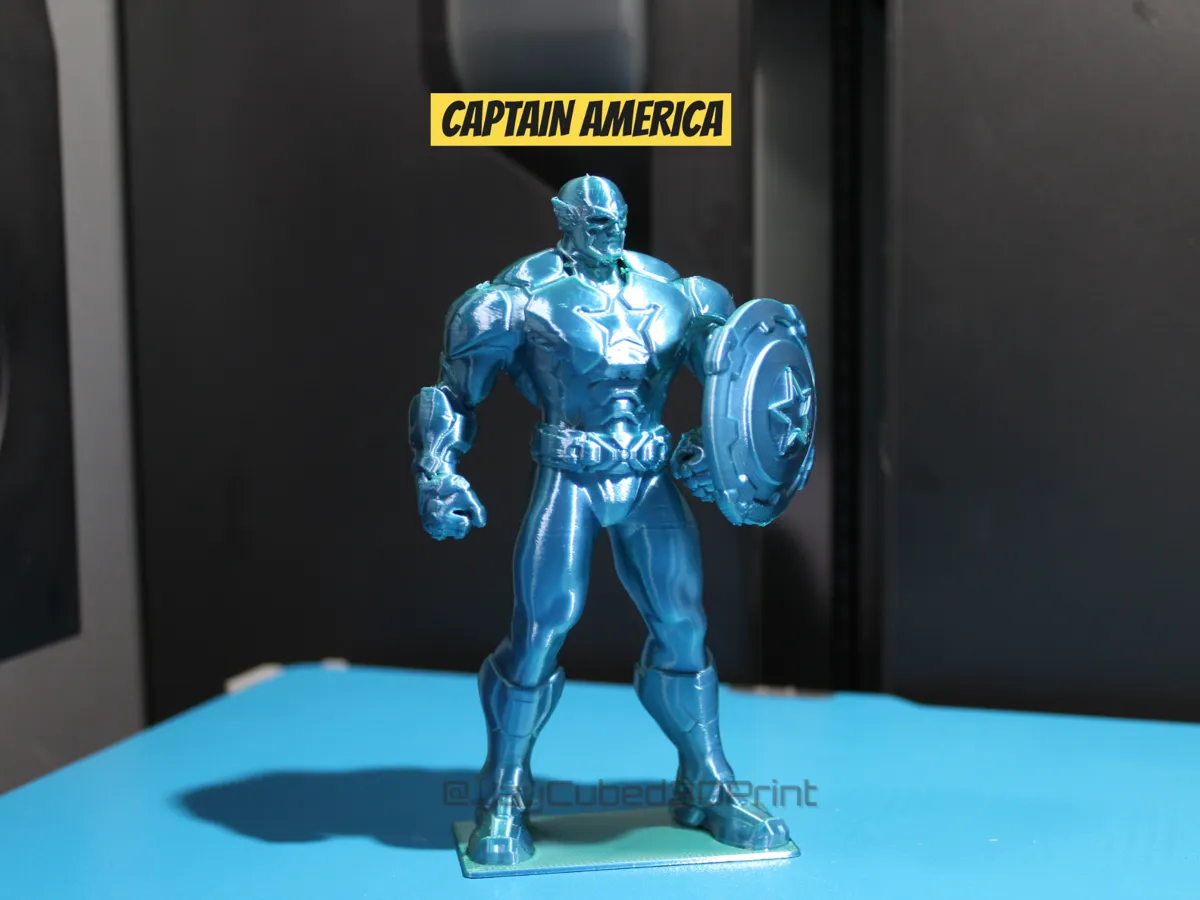 Captain America - Fan Art Sculpture