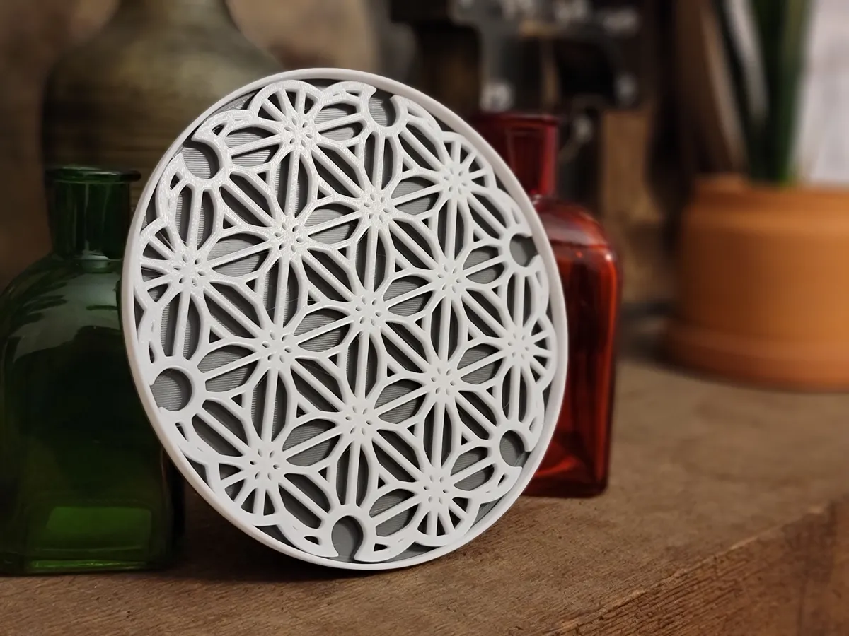 Planter Drip Tray - Kumiko Inspired Saucer