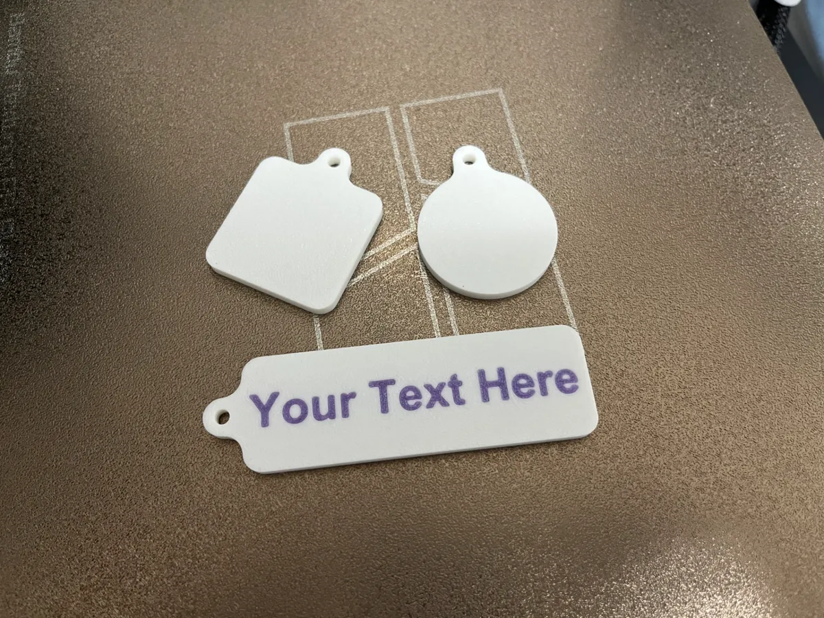 Generic Key Chain Blanks