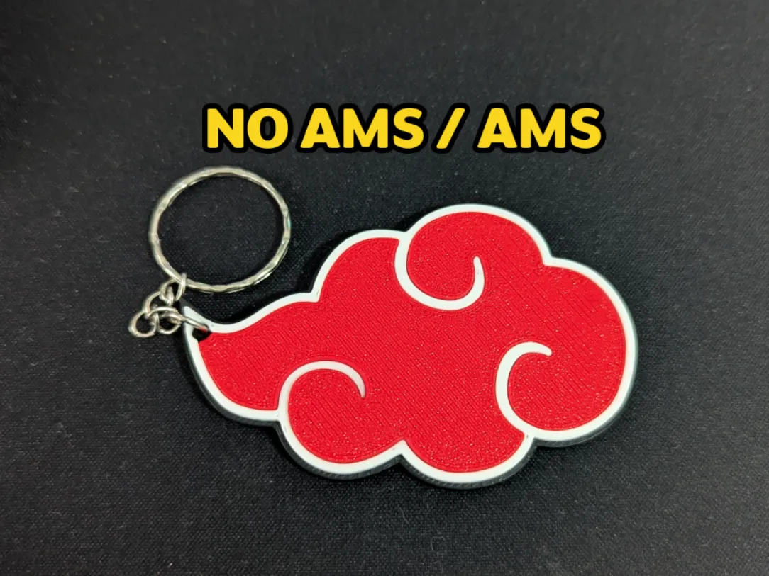 Akatsuki Cloud Keychain
