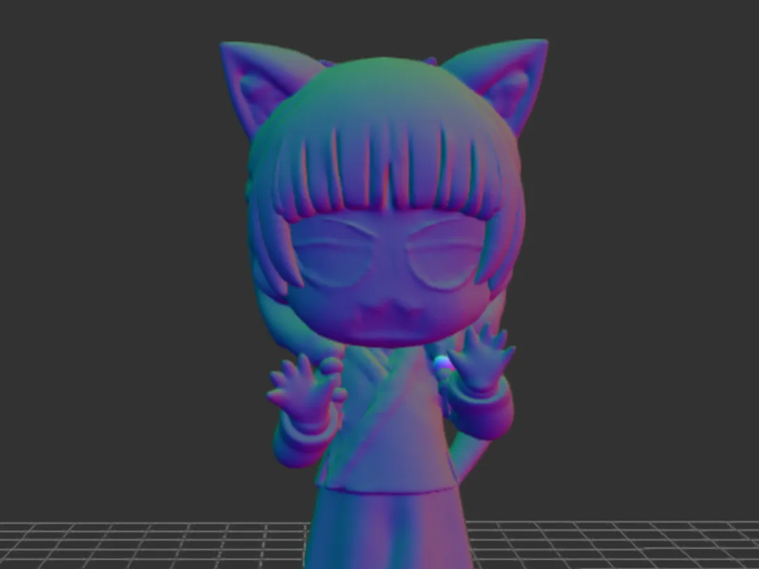 Mao Mao The Apothecary Diaries Cat Chibi Figure