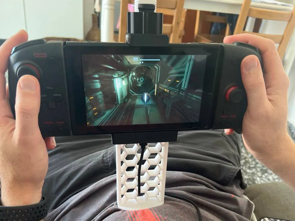 Ergonomic Stand for Portable Consoles