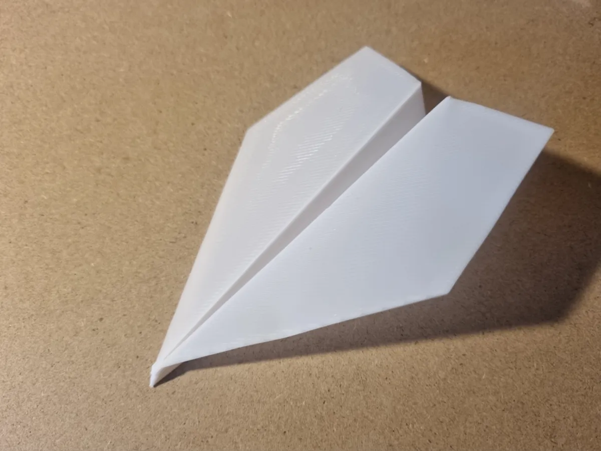 Suzanne paper airplane