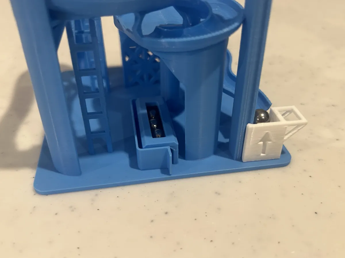 a mini marble machine, photo 4 of 4 - a mini marble machine Toys, Games & Hobbies