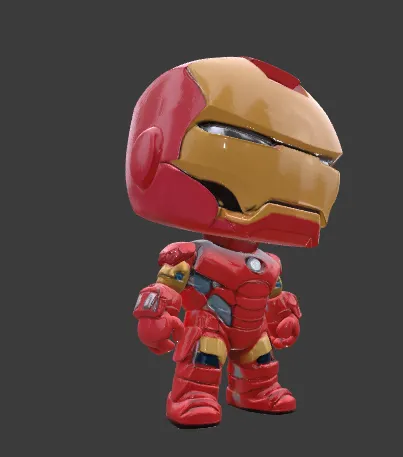 funky Pop-style Iron Man figure, photo 3 of 4 - funky Pop-style Iron Man figure Figurines & Collectibles
