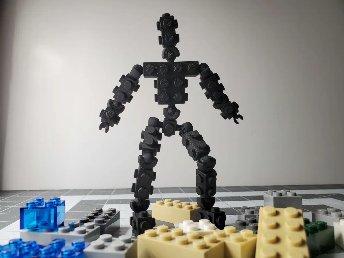 BRICK Action Figure (Kit card), photo 4 of 4 - BRICK Action Figure (Kit card) Models, RC & Drones