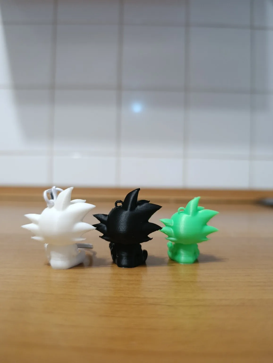 Mini Chibi Angry Goku, Keychain / Mini Figure, photo 4 of 4 - Mini Chibi Angry Goku, Keychain / Mini Figure Keychains