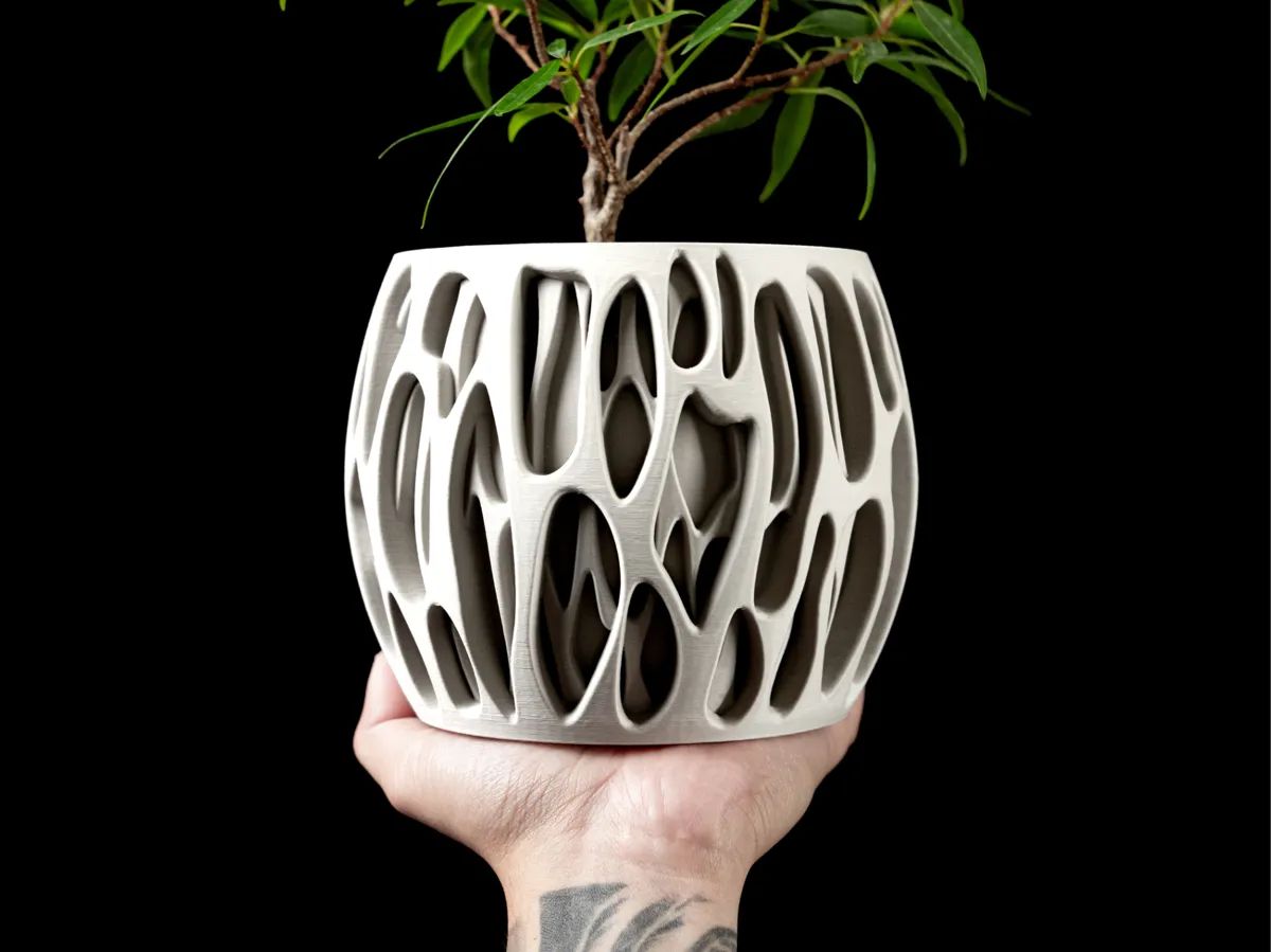 Slime Planter Pot by MODERN MACHINE
