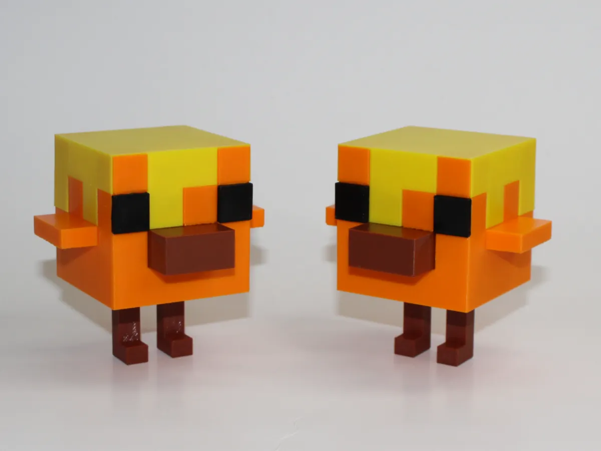 IRL MINECRAFT NEW BABY CHICK MOB