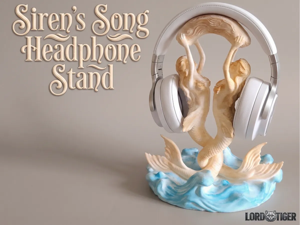 Siren’s Song Headphone Stand - Music, in stock in India