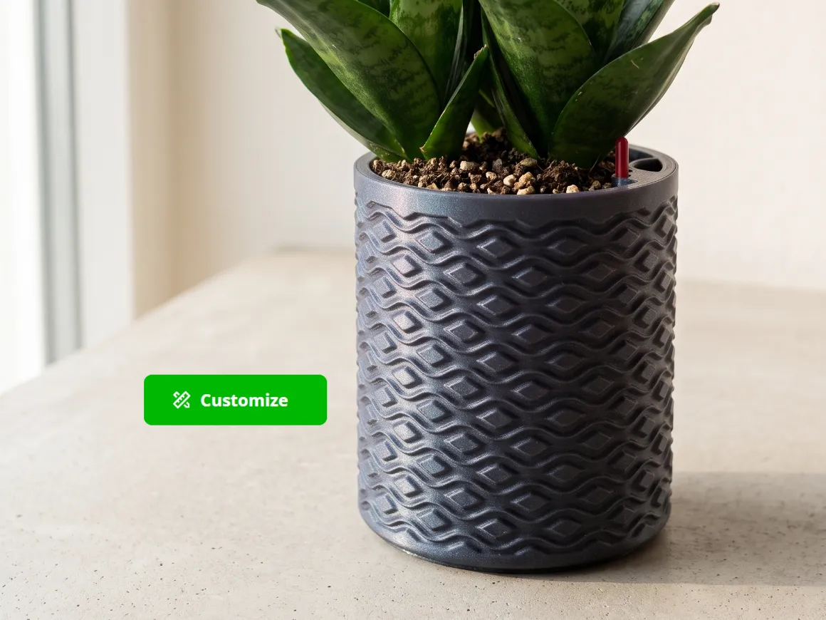 Customisable Self-Watering Planter - Decor, in stock in India
