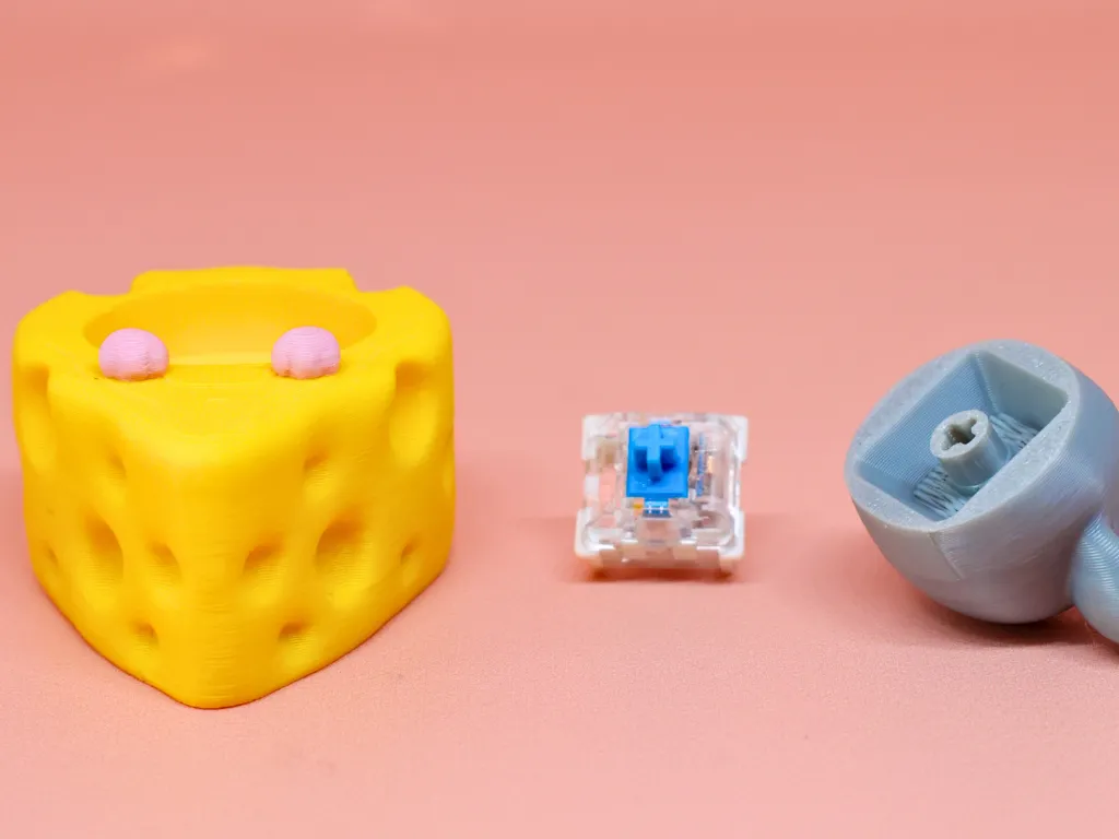 Peekaboo Mouse with Cheese Fidget Clicker, photo 3 of 4 - Peekaboo Mouse with Cheese Fidget Clicker Fidget & Sensory Toys