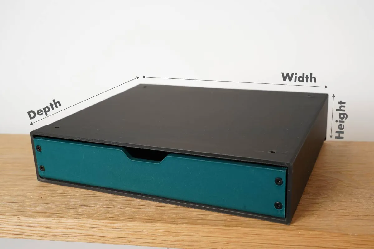 Foxwood Studio - Desk Shelf Drawer - Customisable, photo 4 of 4 - Foxwood Studio - Desk Shelf Drawer - Customisable Desk & Office