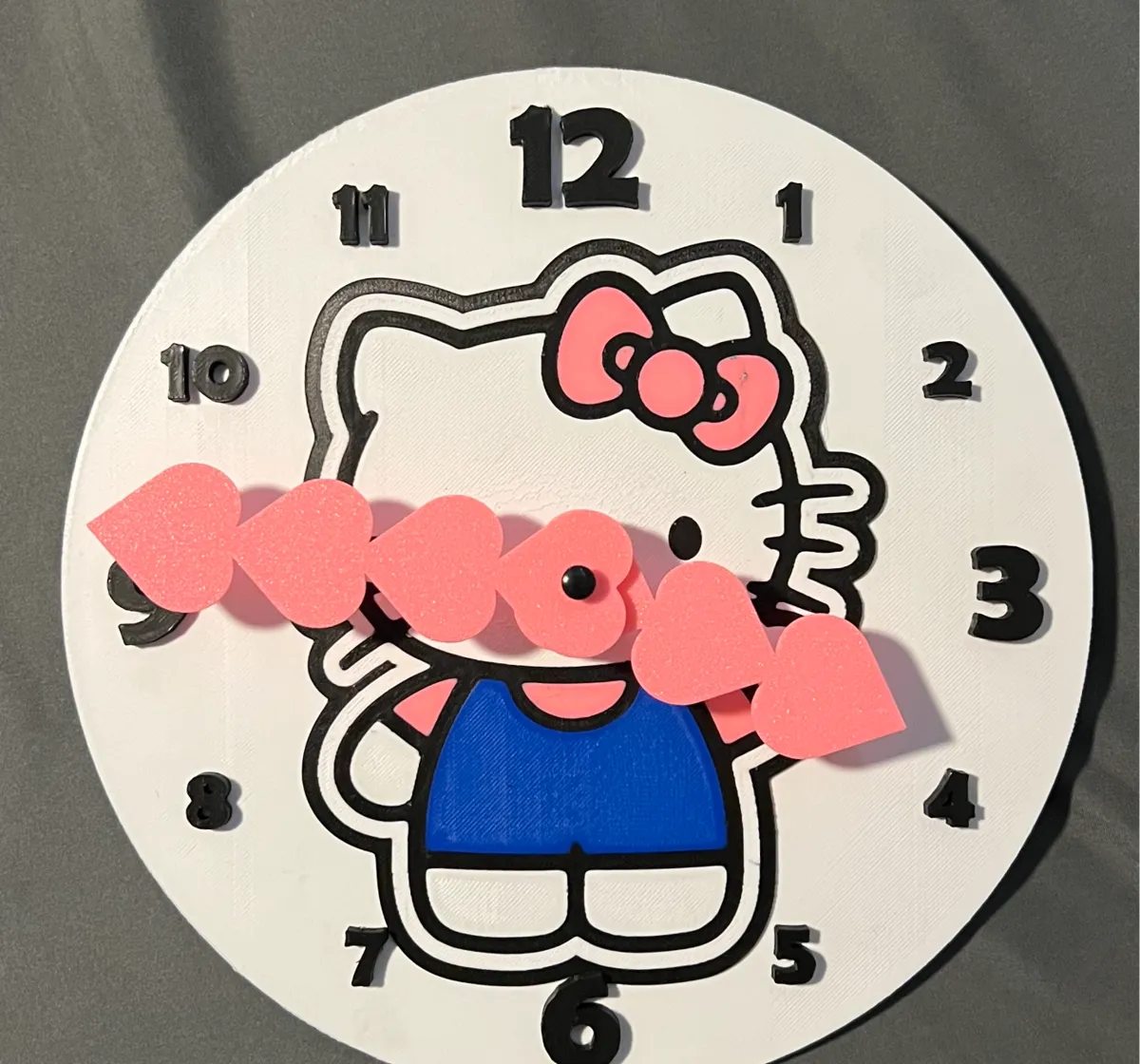 Hello Kitty Clock