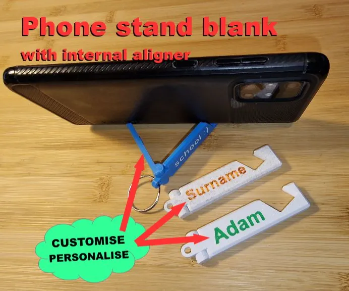 Customizable Foldable Keychain Phone Stand - Gadgets, in stock in India