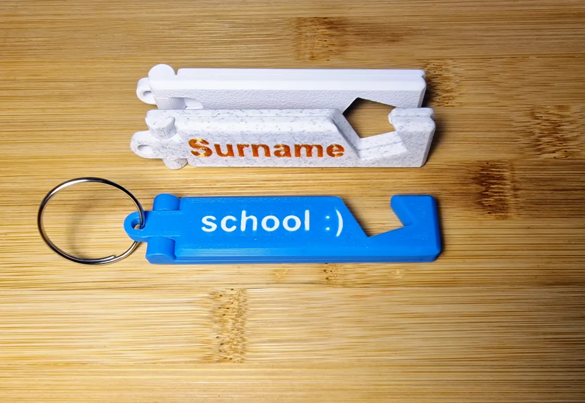 Customizable Foldable Keychain Phone Stand, photo 4 of 4 - Customizable Foldable Keychain Phone Stand Tools