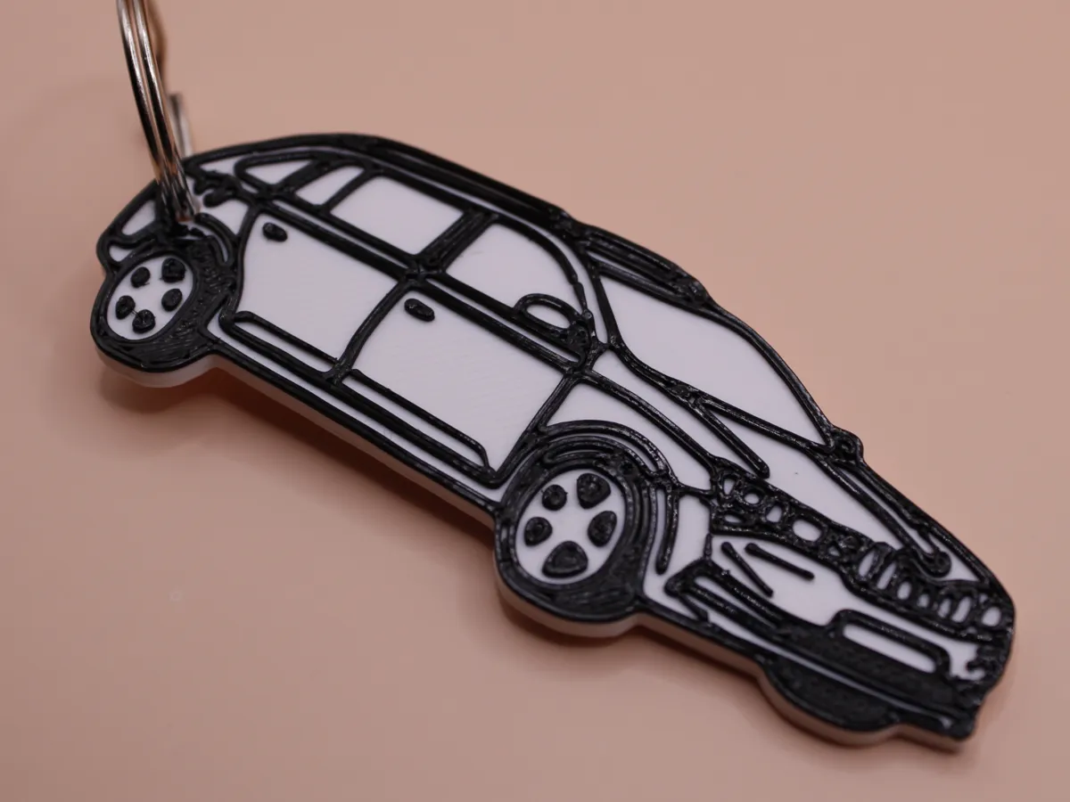 Car keychain Skoda superB - Car Brand Keychains, in stock