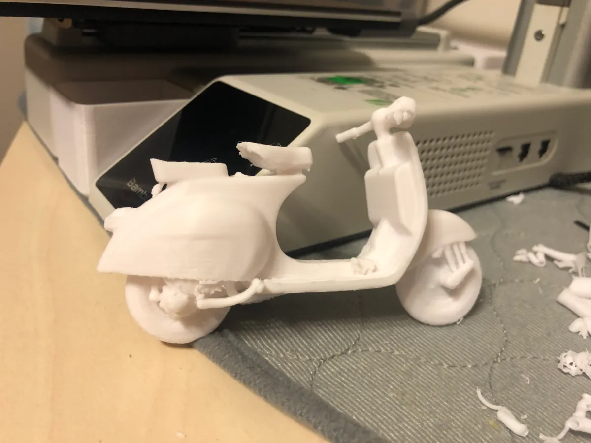 Vespa Piaggio Scooter Model