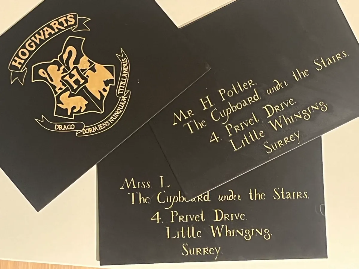 Harry Potter Personalized Acceptance Letter - 2D Art, in stock in India