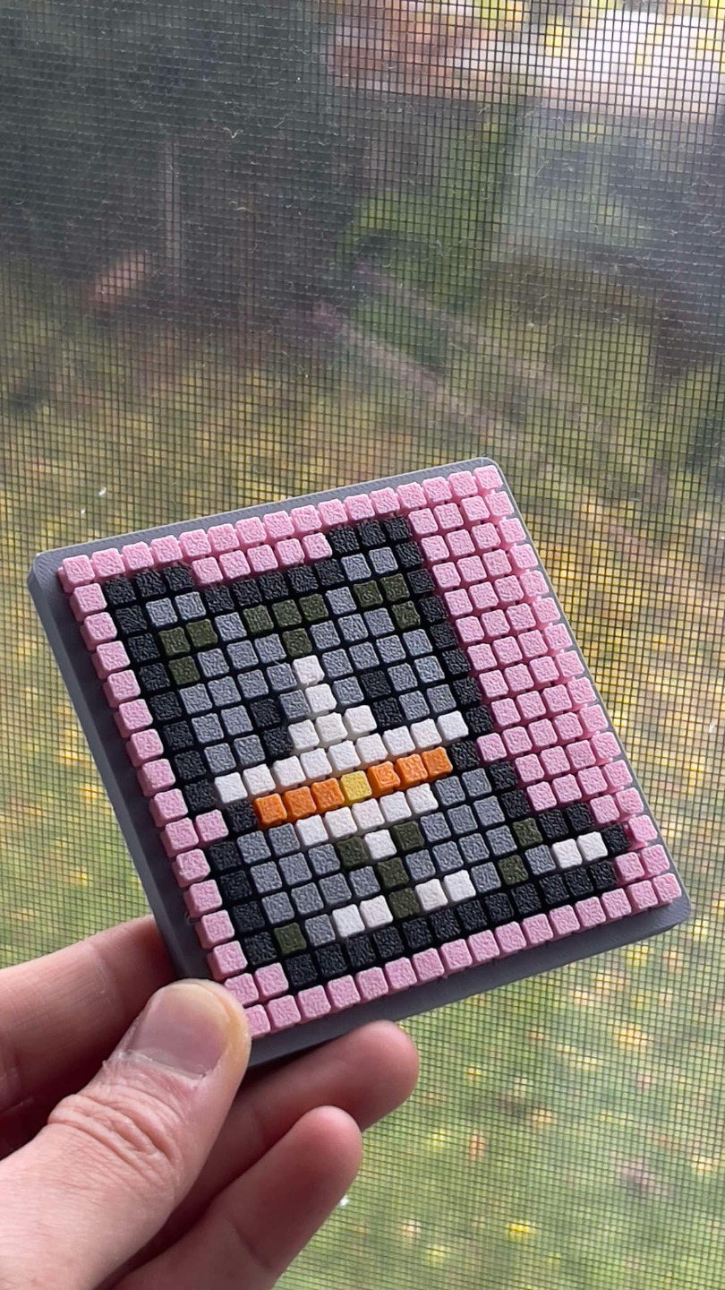 Cat 16x16 Pixel Puzzle (4mm tiles), photo 2 of 3 - Cat 16x16 Pixel Puzzle (4mm tiles) Toys, Games & Hobbies
