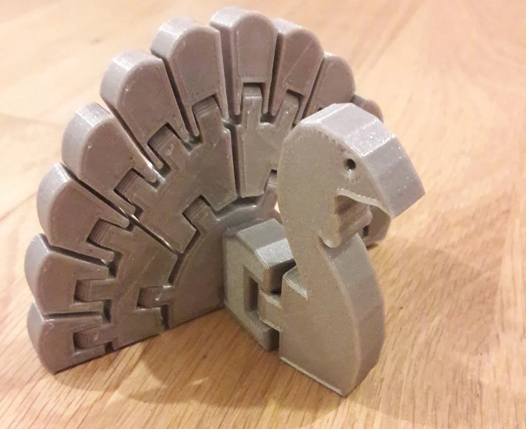 Flexi / articulated Turkey, photo 2 of 3 - Flexi / articulated Turkey Toys & Games